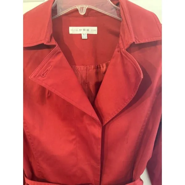 Red trench coats M 6 - Image 5