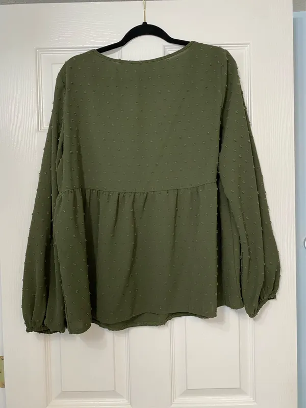 Long Sleeve Tunic Shein Shirt - Image 3