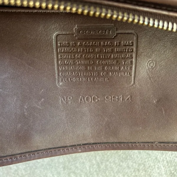 Coach Vintage Sutton 9814 Leather - Image 4