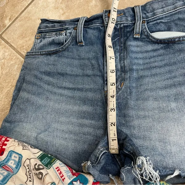 Madewell High-Rise Denim Shorts 25‎ Women's Size 25. - Image 6