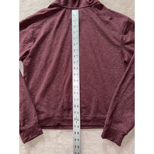 Lululemon Sweater Womens Red Lead The Pack Hoodie Rulu Fabric Run size 4 - Image 7