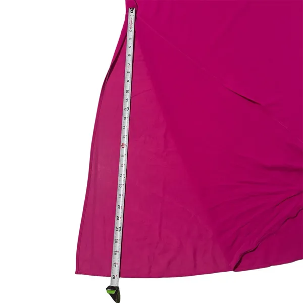 Lulus Colorblock Maxi Dress Red & Pink V-Neck Spaghetti Strap Large‎ - Image 5