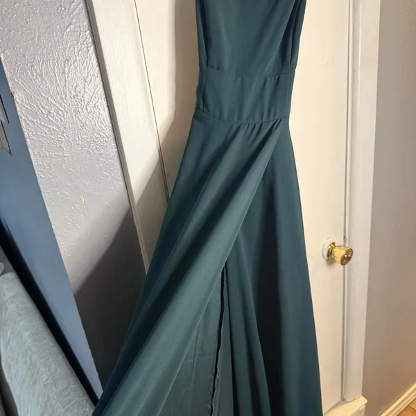 Lulus Women's Green Dress - Image 3