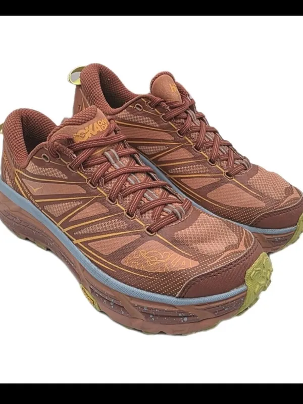 HOKA Mafate Speed 2 Baked Clay Orange Size 9 Sneakers Shoes Gorpcore Utility - Image 5