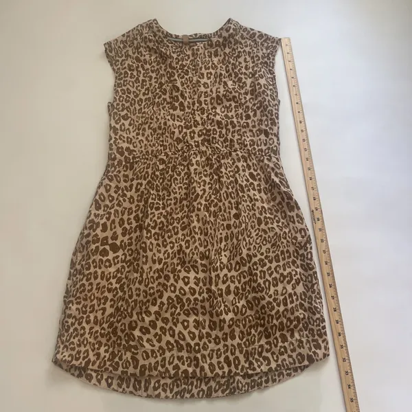 Pilcro Small Anthropologie Zahar Leopard-Print Tunic Dress - Image 6