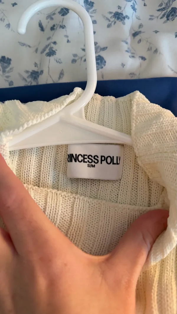Princess Polly white sweater dress - Image 4