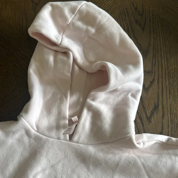 SKIMS COTTON FLEECE CLASSIC HOODIE, LIMITED EDITION Barely Pink,Size Medium, $80 - Image 8