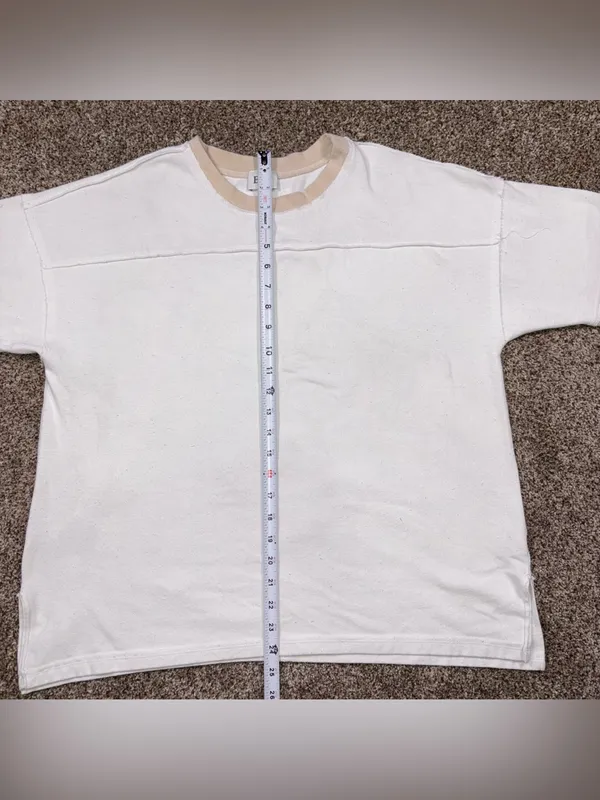 BKE Women’s Oversized Tee with Trim Short Sleeve - Image 4