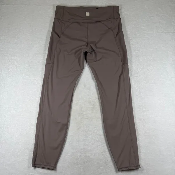 Vuori Daily Legging VW429 Marsala Mauve High Rise Pocket Yoga Pants Size L‎ - Image 7