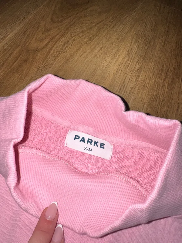 PARKE Varsity Mockneck - Fairy + White - Image 3