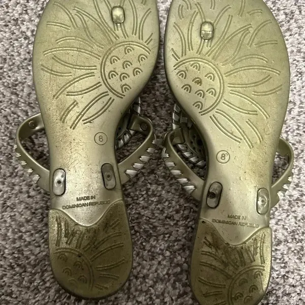 Jack Rogers Georgica Jelly Flip Flop Size 8 - Image 3