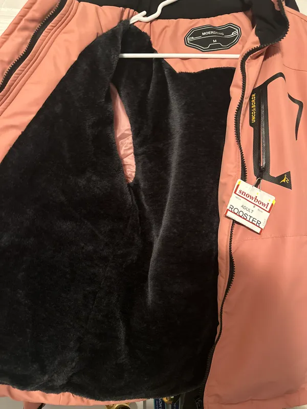 Ski Jacket Pink Size M - Image 3