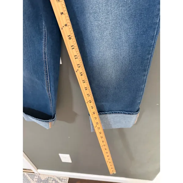Frye Amari Wash High Rise Skinny Cuffed Jeans Womens 12/31 Medium Blue‎ New - Image 9