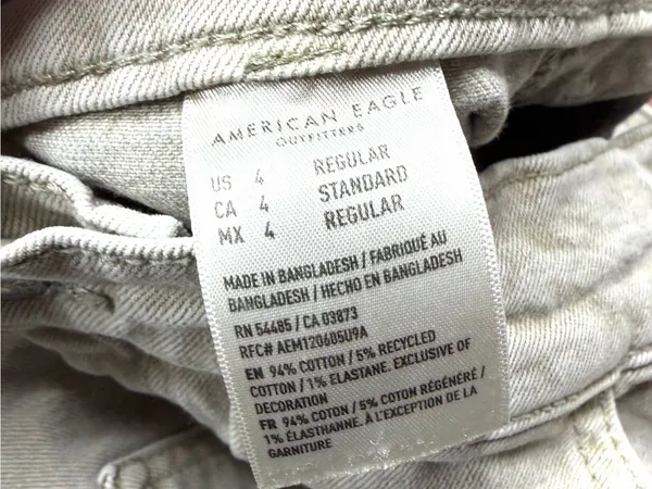 AE American Eagle Stretch Super High-Waisted Baggy Wide-Leg Relaxed Jean Pant - Image 8