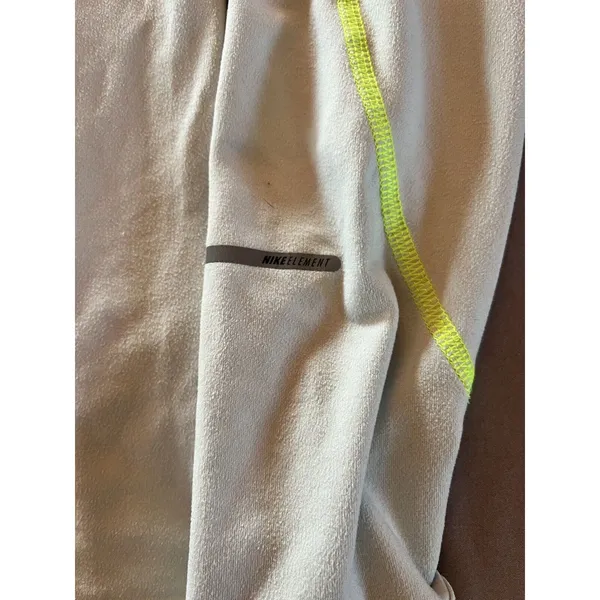 NIKE Pullover Womens Medium Light Blue Green Running Dri Fit Athletic 1/2 Zip - Image 2