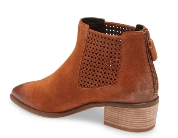 NEW Cole Haan  LEATHER Val Bootie Brown Boots - Image 3