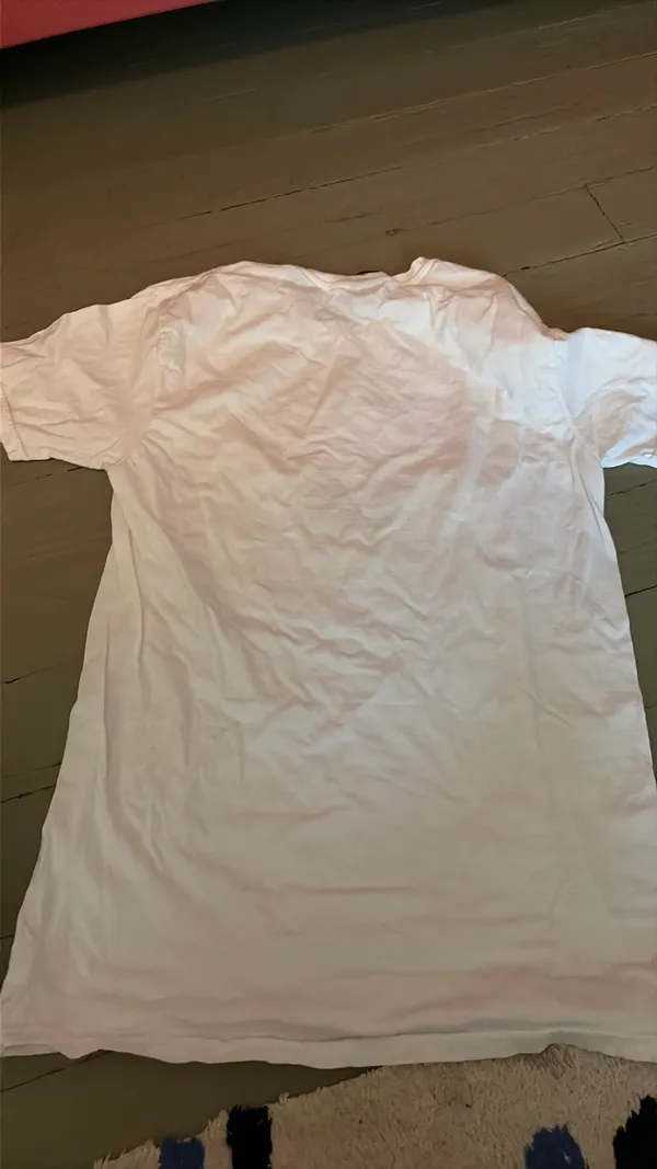 Hanes White Georgia gymnastics shirt - Image 2