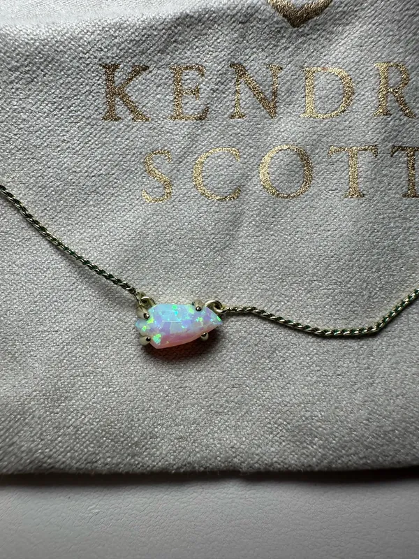 Kendra Scott Kyocera Opal Necklace - Image 3