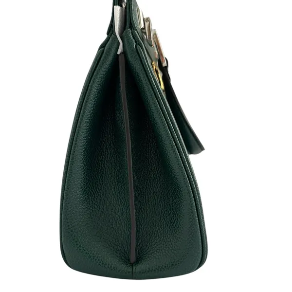 Gucci Small Zumi Green Grainy Leather Handbag - Image 4