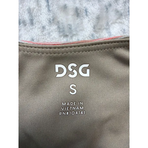 DSG Momentum Womens Tan Spacedye‎ High-Rise 7/8 Legging and Sports Bra Set SMALL - Image 3
