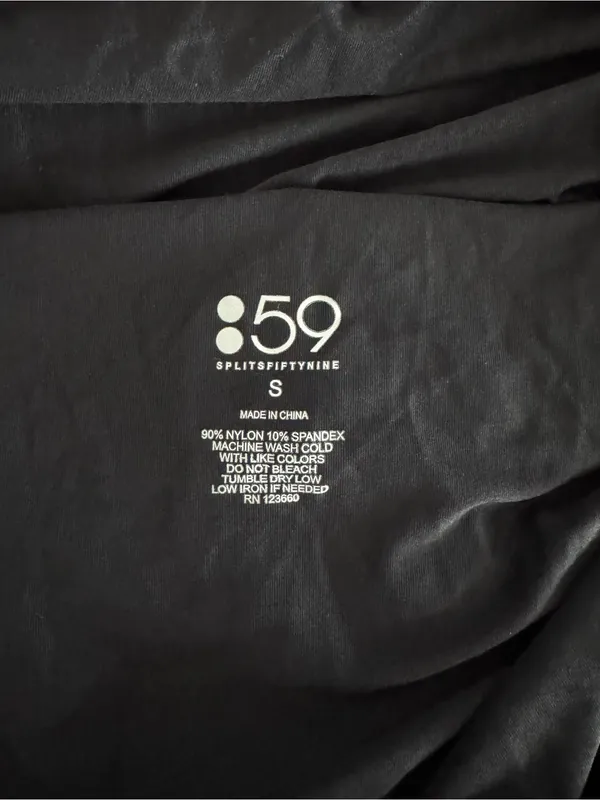 Splits59 Black Long-Sleeve Performance Top - Image 3