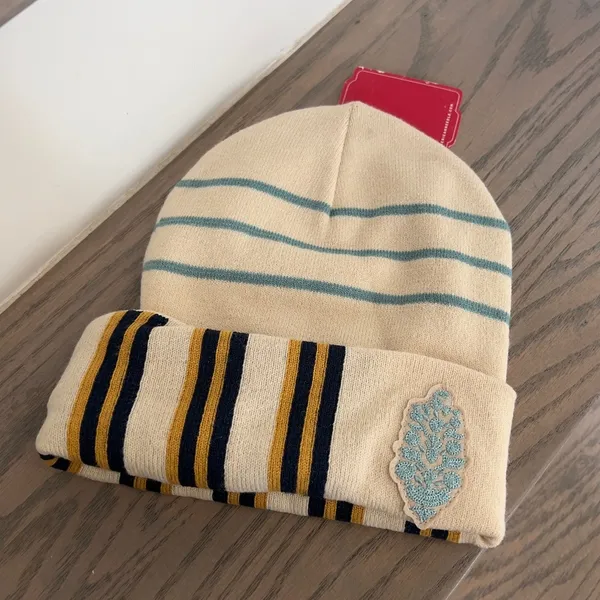 NWT Free People Park City Prep Beanie in Ivory / Cream - Image 2