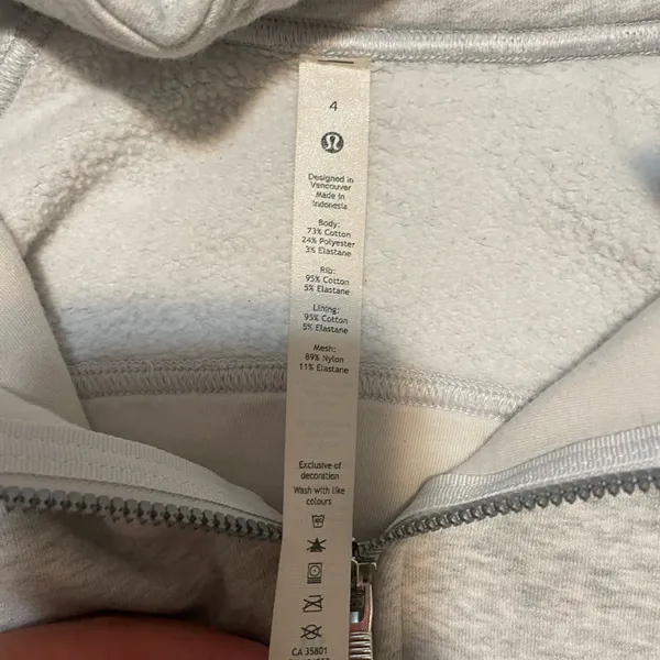 Lululemon Athletica Scuba Hoodie, Long - Image 2