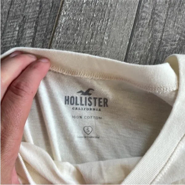 Hollister California Size Small Long-Sleeve Shirt - Image 4