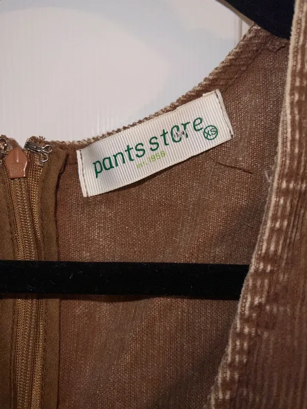 The Pants Store Brown, Corduroy Dress - Image 3