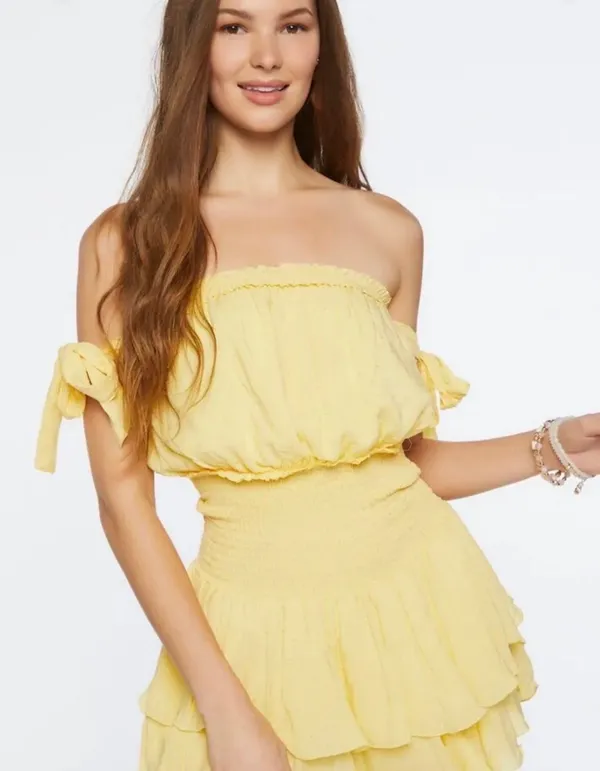 Forever 21 Swiss Dot Romper - Image 3
