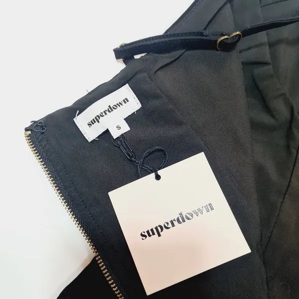 Superdown Renetta Mini Dress in Black Small - Image 9