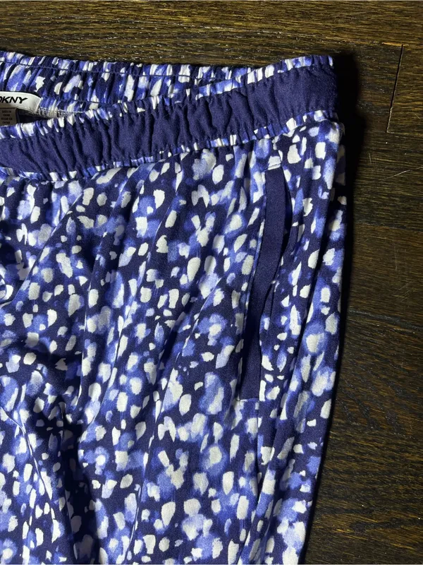 DKNY 2-Pack Purple Pants Brushed Jersey with Pockets XL - Image 11