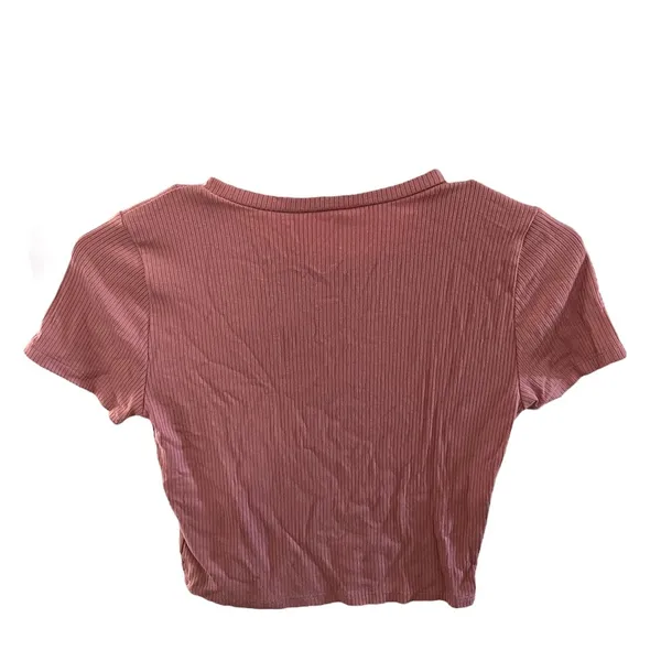 Garage Medium Pink  Crop Top - Image 2