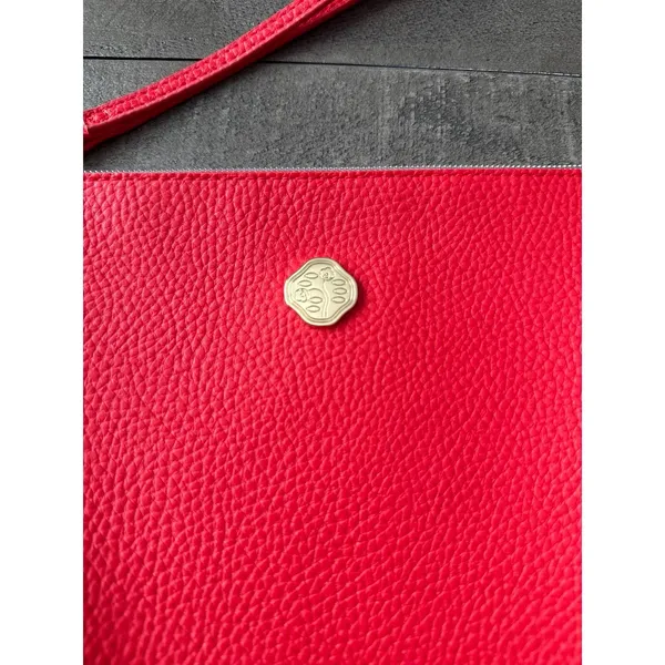 NWOT Shiseido Red‎ Wristlet Pouch - Image 2