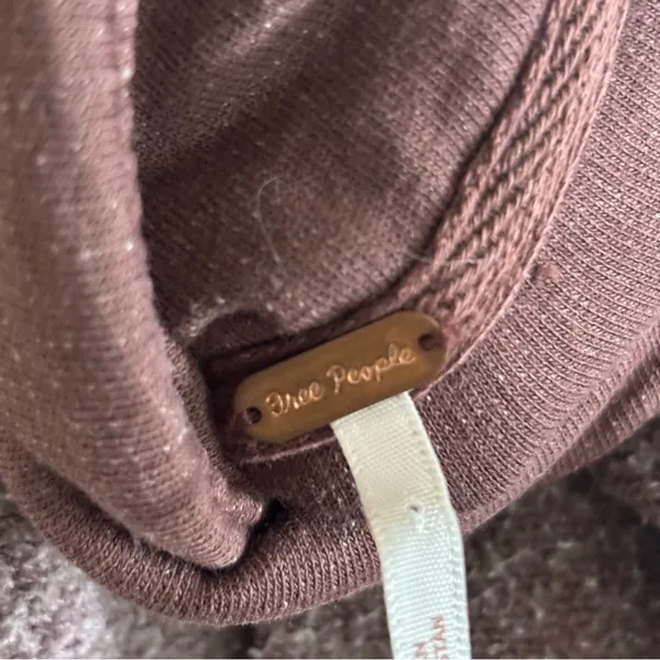 Free People North Star Shacket Oversized Textured Utility Jacket Rosewood - Image 12