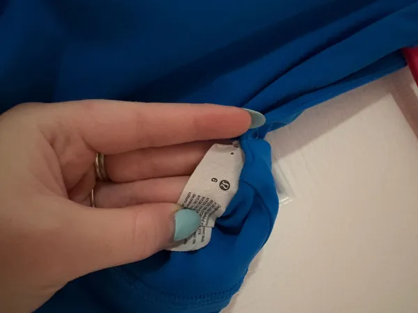 Lululemon Align One Shoulder Bra Poolside Blue - Image 3