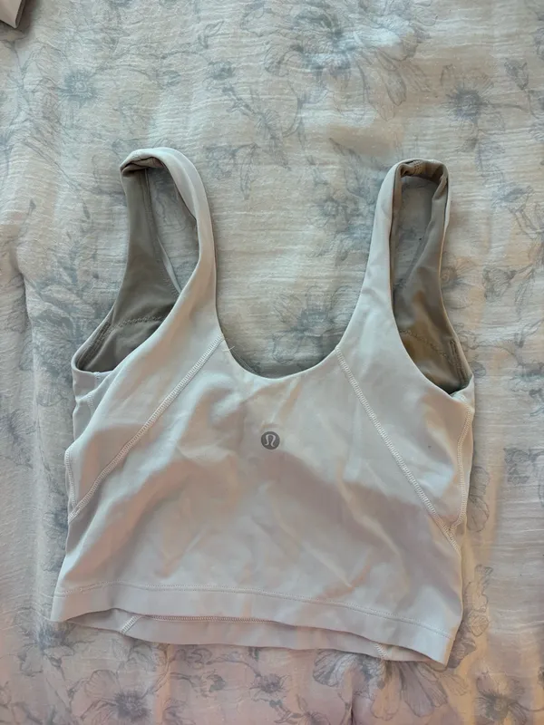 White Lululemon Align Tank - Image 3