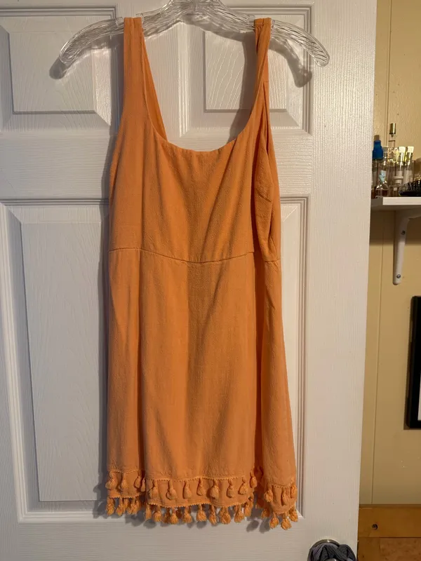 Lulu’s Orange Mini Dress - Image 5