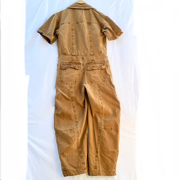 Free People | We The Free Maxie Washed Coverall In Cathay Spice Size 2 - Image 9