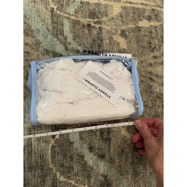 Stoney Clover Blue Trim Clear Travel Pouch NWT - Image 2