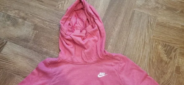 Nike Pink Turtleneck Hoodie - Image 2