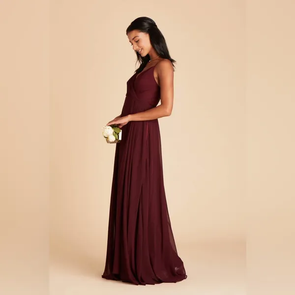 Birdy Grey • Cabernet Kaia Dress Chiffon Bridesmaid Formal - Image 5