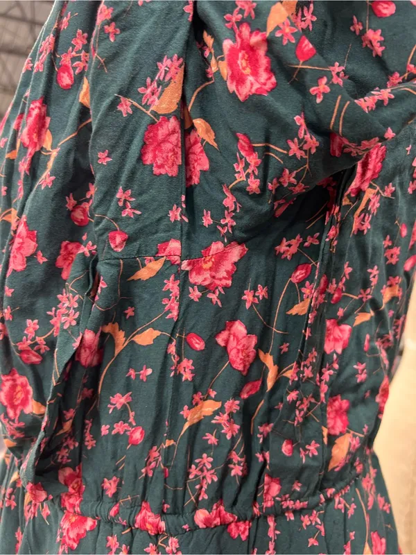 Free People Floral Print LS Free People Floral Print Long Sleeve Mini Dress M - Image 7