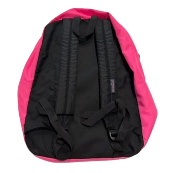 Jansport Basic Backpack in Bright Pink - Image 4