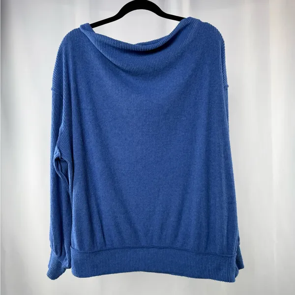 Free People Main Squeeze Hacci in Blue‎ Size Medium - Image 3