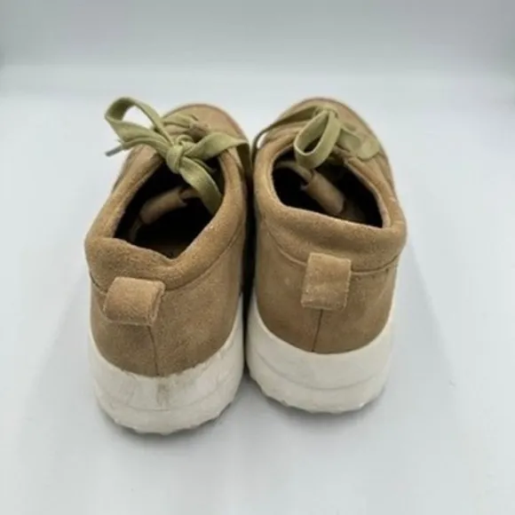 Matisse Top Notch Tan Faux‎ Suede Perforated Lace Up Sneakers Women's Size 9M - Image 9