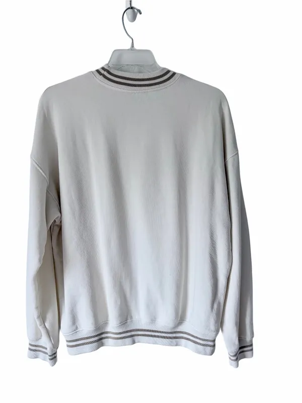 The Tortured Poets Department Taylor Swift Cream Tan Sweatshirt size medium - Image 4