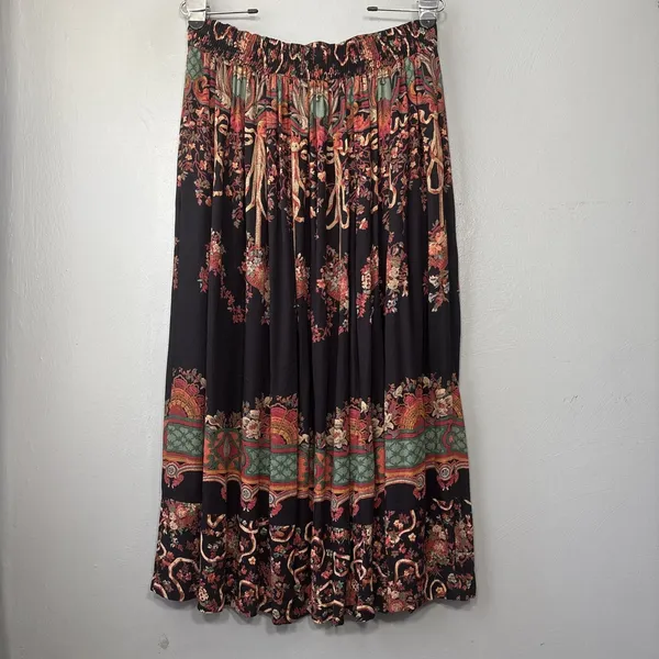 Vintage ARF Skirt Size Medium Dark Indie Grunge Regency Whimsigoth Union Made - Image 4