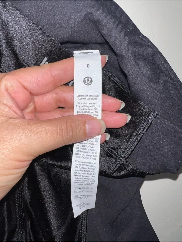 lululemon athletica Black High-Rise Workout Leggings Size 0 - Image 11