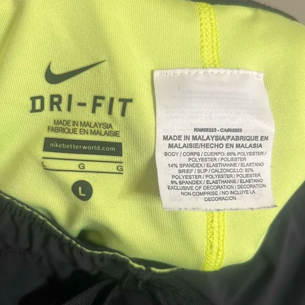 ✨NIKE Women's Phantom 2-in-1 Running Dri-Fit Sz Large Shorts✨ - Image 6